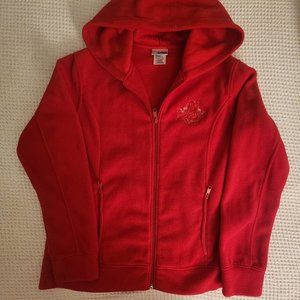 Disneyland Mickey Mouse Red two-pocket Jacket/Hoodie Size XL